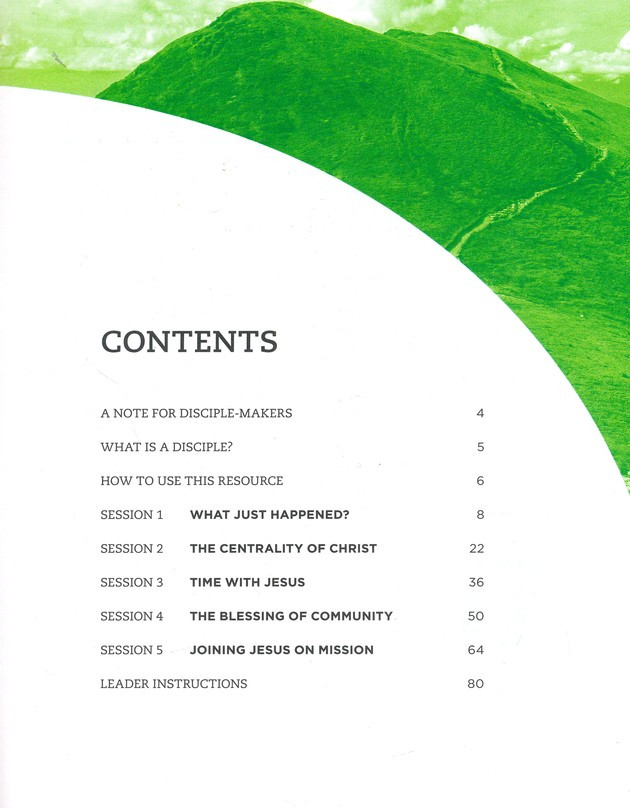 Disciples Path - The Beginning: First Steps For New Disciples Workbook ...